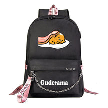 Lazy Egg Usb Youth Student Backpack For Boys And Girls Leisure Travel Backpack