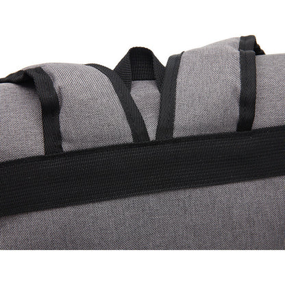 Printed Teenage Student Backpack For Men And Women With Casual Belt Buckle Classic Backpack