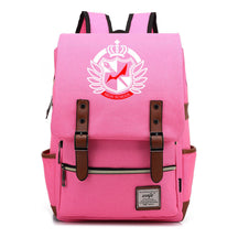 Printed Teenage Student Backpack For Men And Women With Casual Belt Buckle Classic Backpack