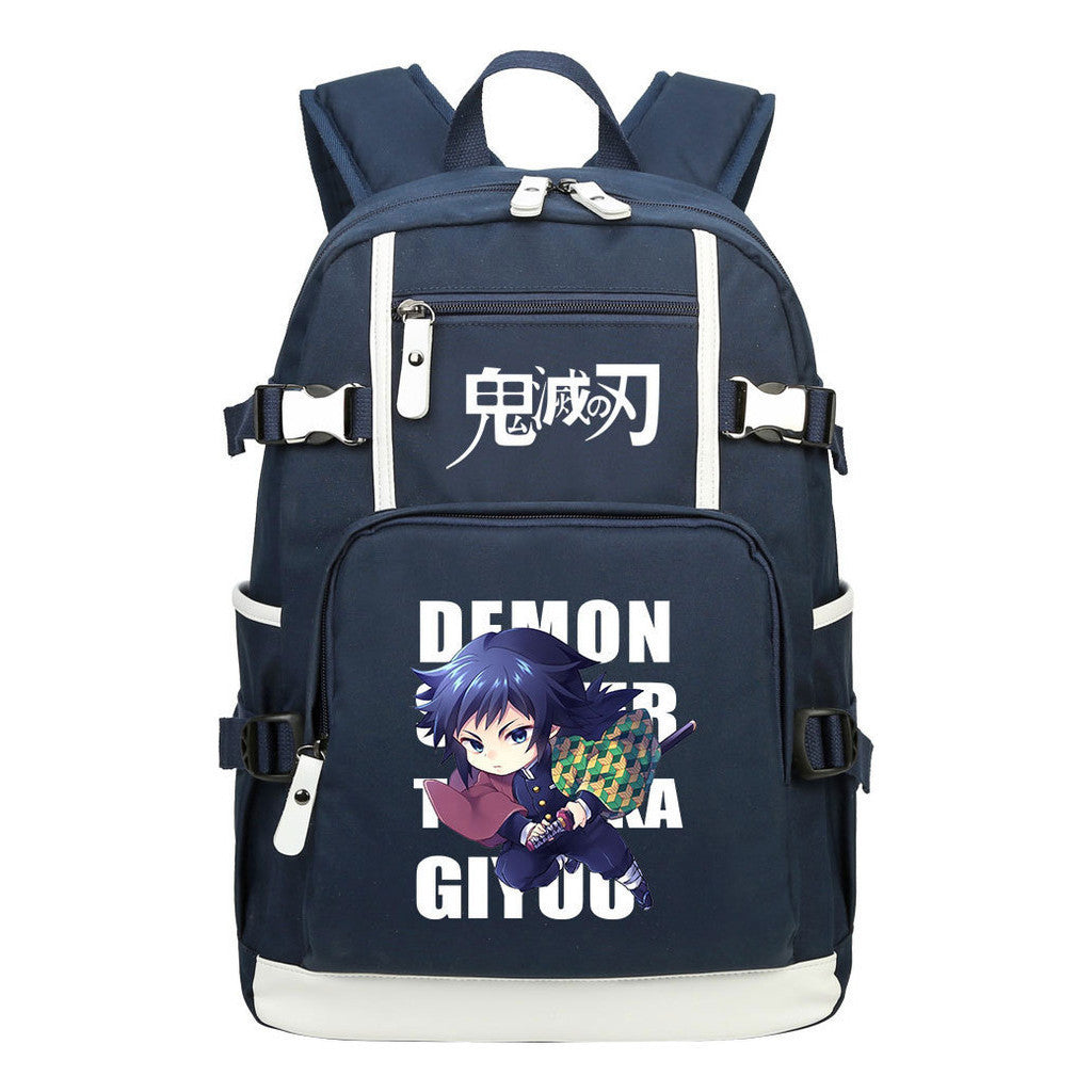 Anime Youth Student School Bag Men's And Women's Backpack Leisure Travel Backpack