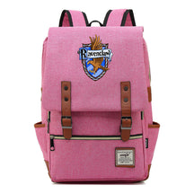 School Of Witchcraft And Wizardry Printed Youth Student School Bag Casual Belt Buckle Classic Backpack