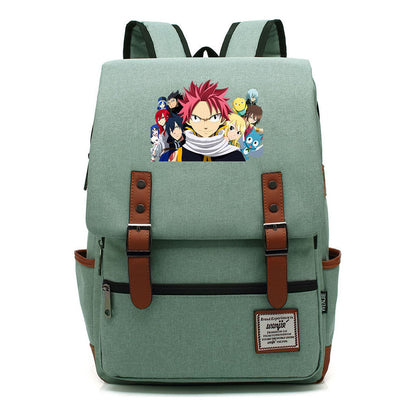 Printed Schoolbags For Men And Women Leisure Belt Buckle Classic Backpack