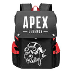 Apex Hero Print Usb Charging Head Youth School Bag Casual Backpack