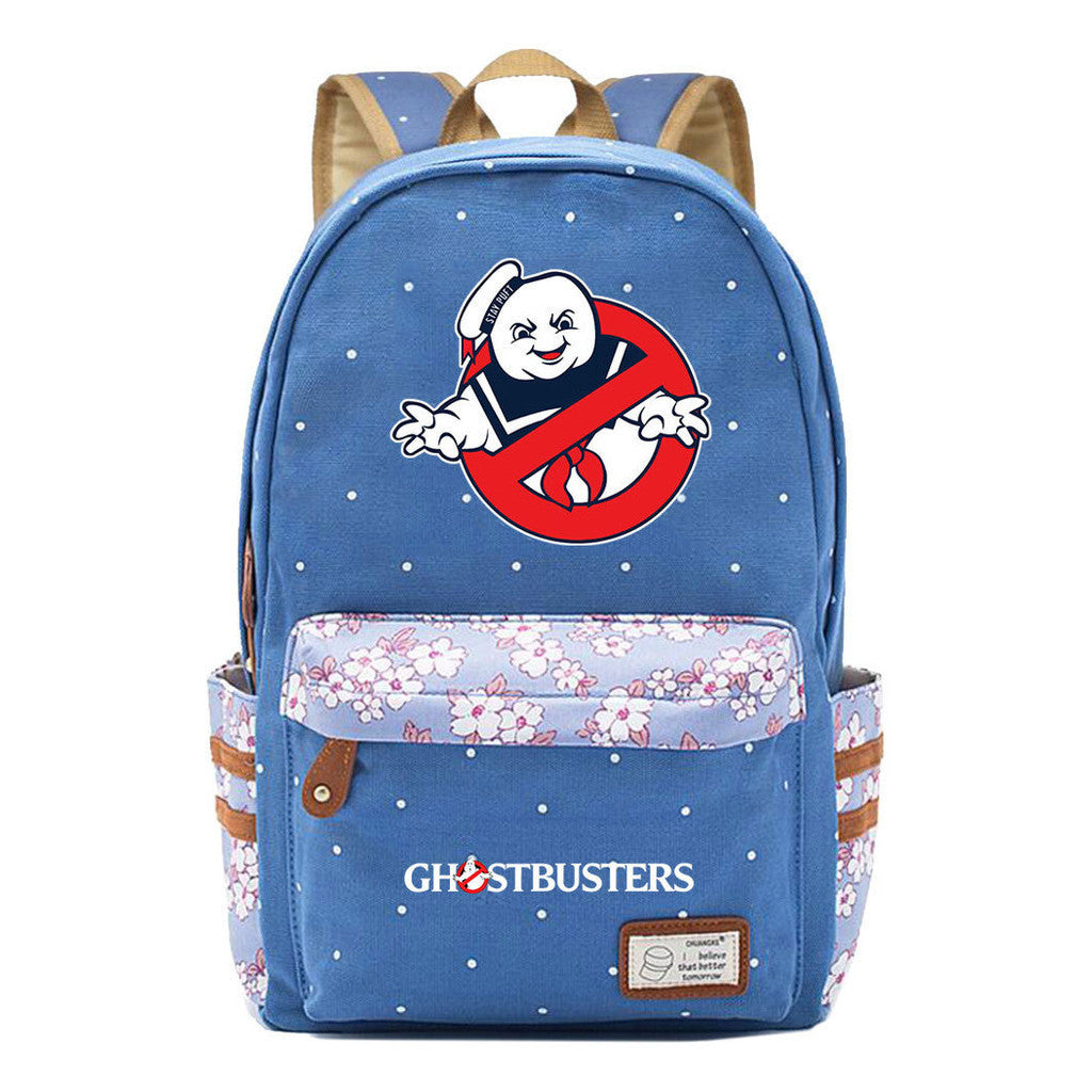 Devil Print Girl Backpack, Fashionable And Casual Backpack