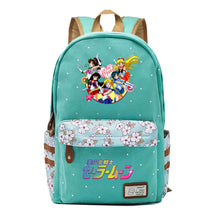 Beautiful Girl Warrior Student Backpack, Floral Casual Backpack