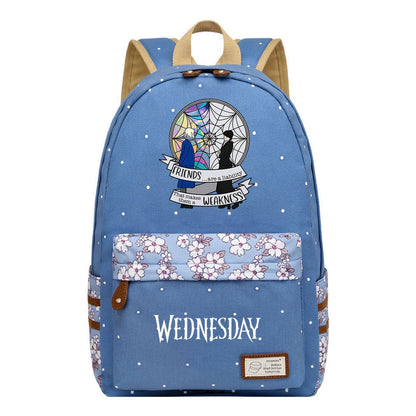 Printed Student Backpack, Fashionable And Casual Backpack