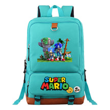 Super Mario Print Youth Student Backpack, Travel Bag, Men's And Women's Backpack