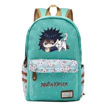 Cartoon Teenage Girl Student Backpack Casual Canvas Backpack