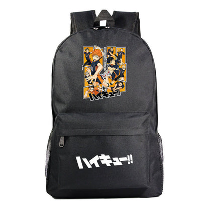 Naruto Usb Large Capacity Youth Student Backpack For Leisure Travel Backpack