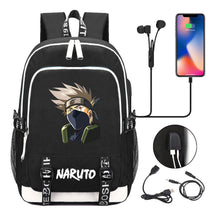 Naruto Student Backpack Usb Men's And Women's Casual Backpack