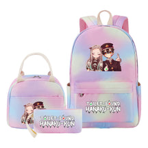 Teenage Student Girl Backpack Lunch Bag Three Piece Set Backpack Set