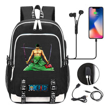Anime Pirate Wang Lufei Youth Student School Bag Usb Men's And Women's Leisure Backpack