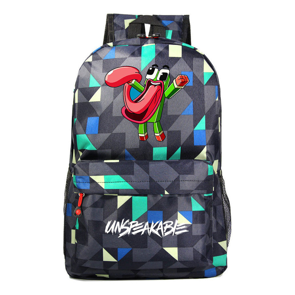 Starry Sky Youth Student Backpack For Men And Women's Leisure Travel Backpack