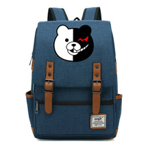 Printed Teenage Student Backpack For Men And Women With Casual Belt Buckle Classic Backpack