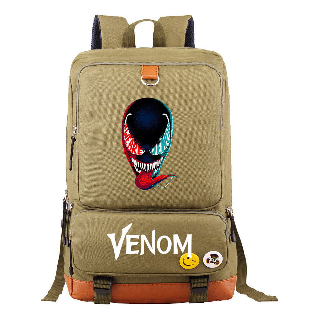 Fashion Printed Youth Student Backpack For Men And Women, Backpack, Travel Bag