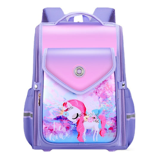 Student Backpack With Reduced Load, Spine Protection, Waterproof Children's Backpack