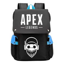 Apex Hero Print Usb Charging Cap Head Style Student School Bag Casual Backpack