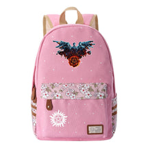 Evil Power Printed Student School Bag Fashion Casual Backpack
