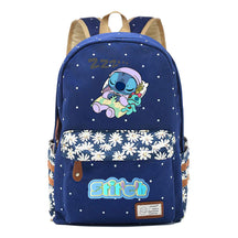 Interstellar Baby Stitch Printed Youth Student Backpack Casual Backpack