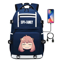 Printed Usb Youth Student Backpack Men's And Women's Backpack Leisure Travel Backpack