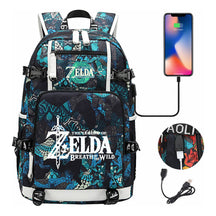 Printed Teenage Student Backpack, Men's And Women's Backpacks, Travel Backpacks