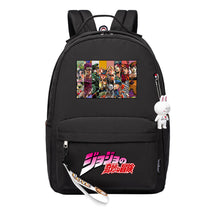 Comic Jojo's Wonderful Adventure Print Youth Student School Bag Leisure Bag Girl Backpack