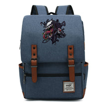 Printed Student Backpack With Casual Belt Buckle, Classic Backpack