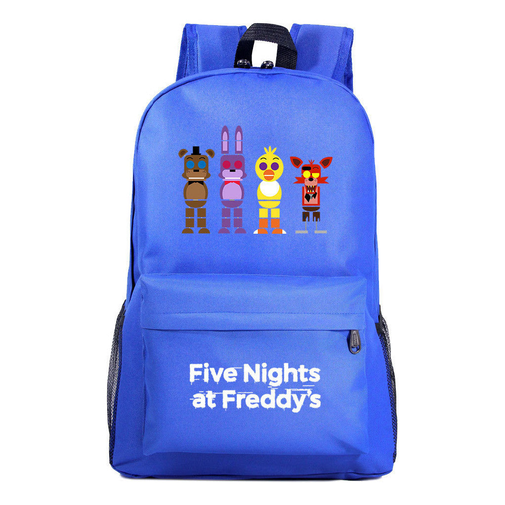 Fashion Toy Bear Game Fashion Starry Sky Youth Student Backpack Men's And Women's Leisure Backpack
