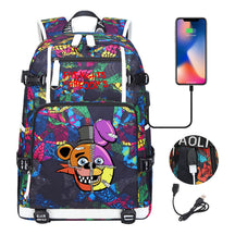 Toy Bear Game Peripheral Usb Youth Student Backpack For Men And Women's Leisure High-capacity Travel Backpack
