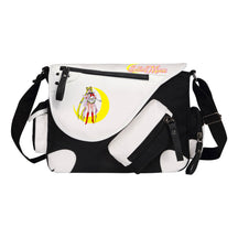 Beauty Girl Warrior Printed Youth Student School Bag Canvas Single Shoulder Bag Men's And Women's Casual Straddle Backpack