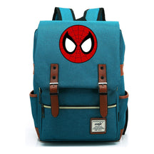 Superhero Printed Youth Student Backpack, Classic Backpack For Men And Women