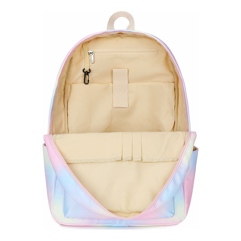 Cartoon Pirate King Youth Student Girls School Bag Lunch Bag Three Piece Set Backpack Set