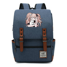Printed Teenage Student Backpack For Men And Women With Casual Belt Buckle Classic Backpack