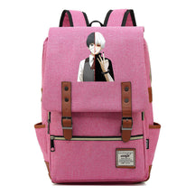 Tokyo Ghoul Student School Bag Men's And Women's Leisure Belt Buckle Backpack