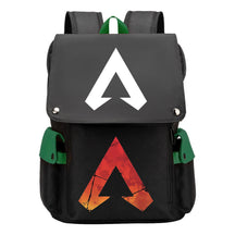 Apex Hero Print Usb Charging Head Youth School Bag Casual Backpack