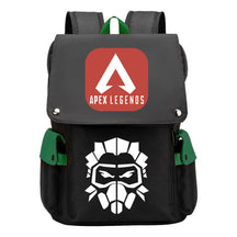 Apex Hero Print Usb Charging Head Youth School Bag Casual Backpack