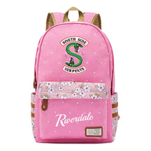 Valley Town Printed Youth School Bag Fashion Casual Backpack