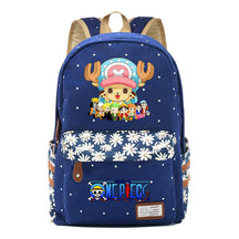 Anime Pirate Wang Lufei Printed Student School Bag Fragmented Flower Leisure Backpack