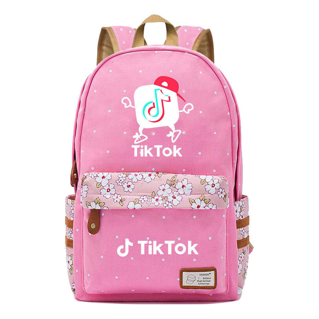 Short Video Student Backpack, Fashionable And Casual Backpack