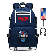 Printed Usb Youth Student Backpack For Men And Women's Leisure Travel Backpack