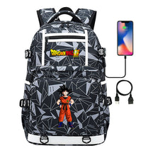 Seven Dragon Ball Usb Youth Student School Bag Men's And Women's Backpack Leisure Travel Bag