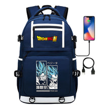 Seven Dragon Ball Usb Youth Student School Bag Men's And Women's Backpack Leisure Travel Bag
