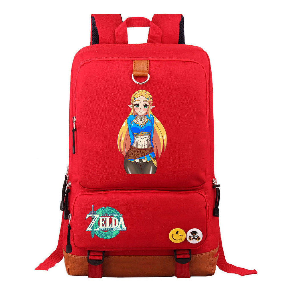 Printed Teenage Student Backpack, Travel Bag, Men's And Women's Backpack