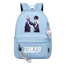 Manga Printed Teenage Student Backpack, Casual Bag, Girl Backpack