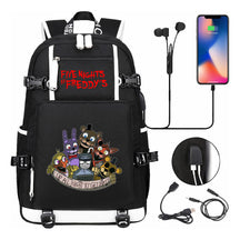 Toy Bear Game Peripheral Usb Youth Student School Bag Leisure Large Capacity Travel Backpack