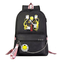 Anime Dark Usb Youth Student Backpack For Men And Women's Leisure Travel Backpack