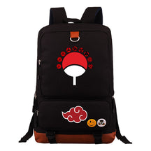 Cartoon Naruto Uchibo Youth Student School Bag Large Capacity Travel Bag Men's And Women's Backpack