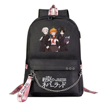 Promised Dream Island Usb Youth Student Backpack For Men And Women Leisure Travel Backpack