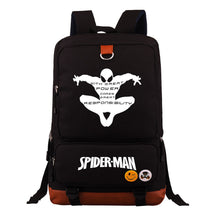 Superhero Printed Youth Student Backpack With Large Capacity Travel Bag, Men's And Women's Backpack