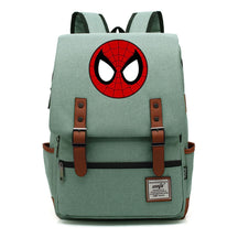 Superhero Printed Youth Student Backpack, Classic Backpack For Men And Women
